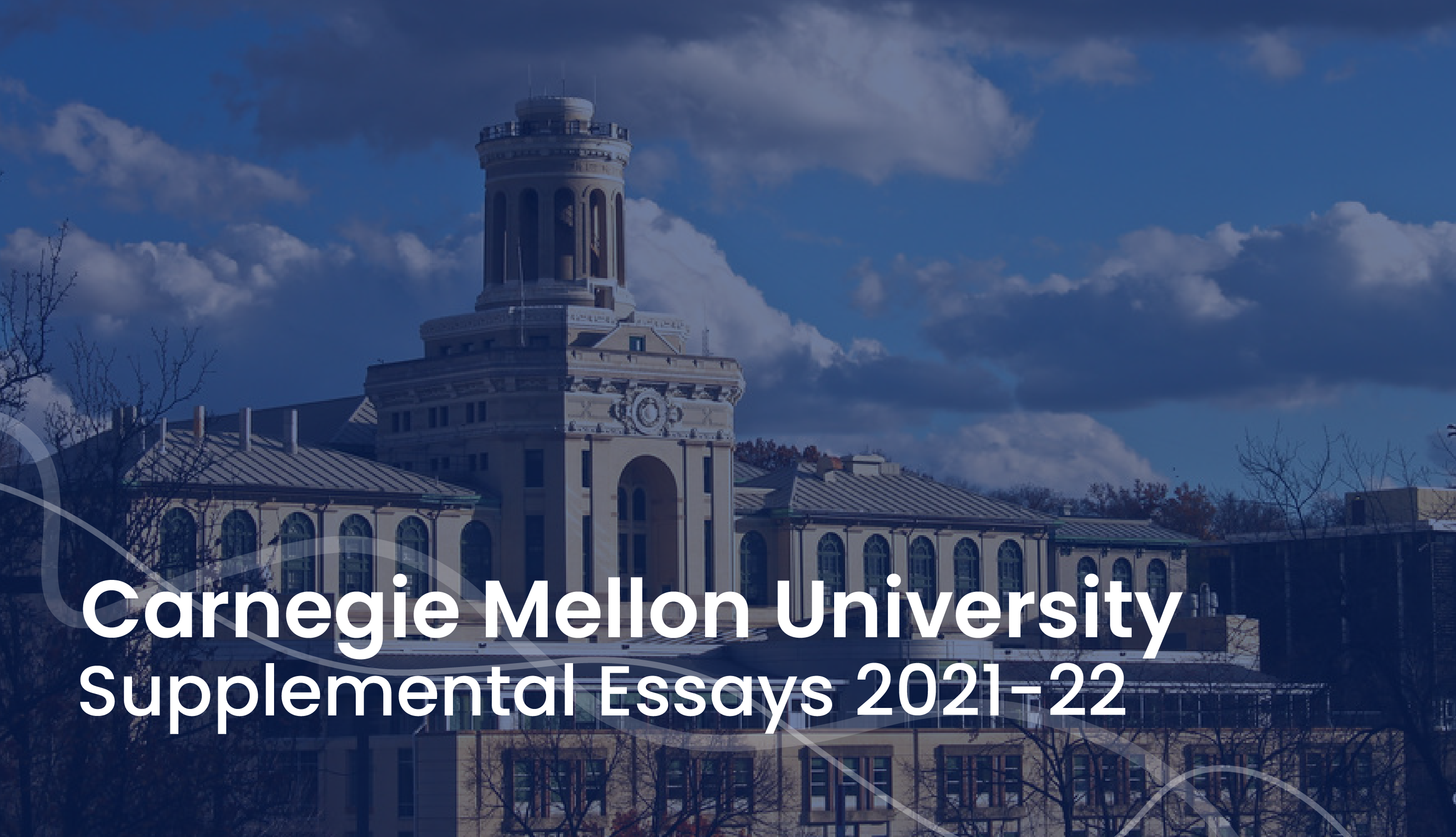 carnegie mellon supplemental essays 2022