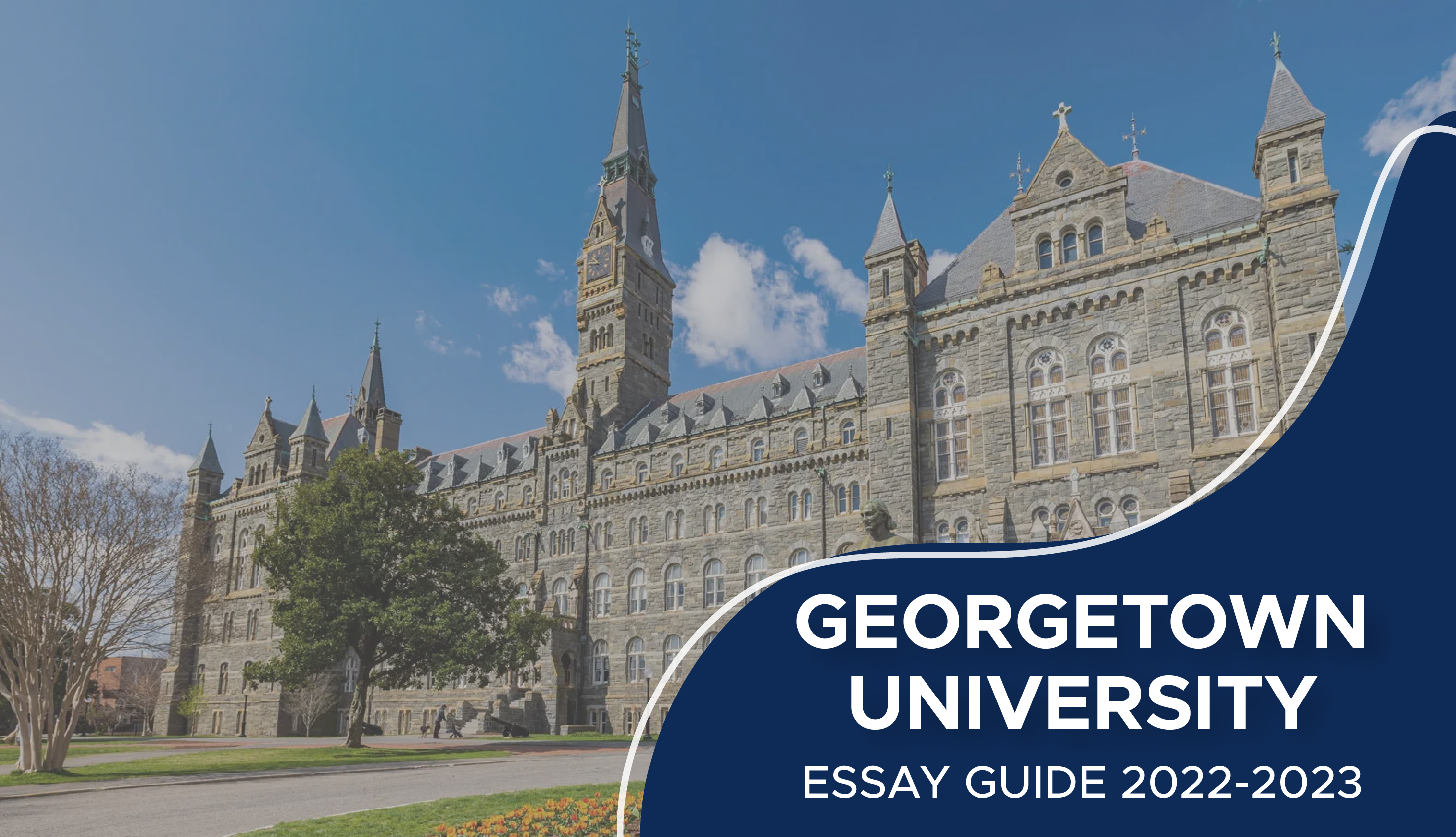 georgetown admissions essay