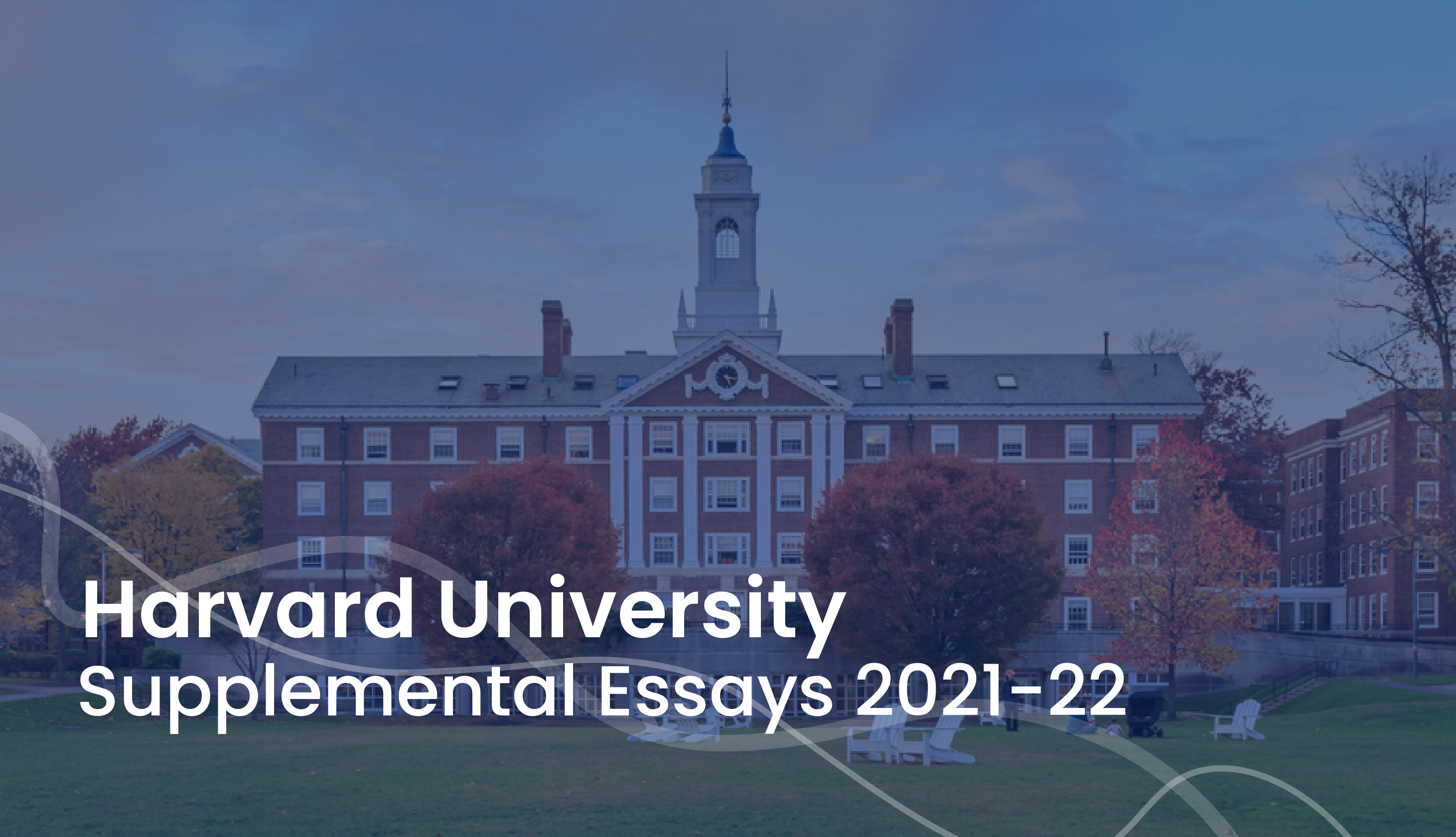 Harvard University Supplemental Essays 20212022 Harvard Essay