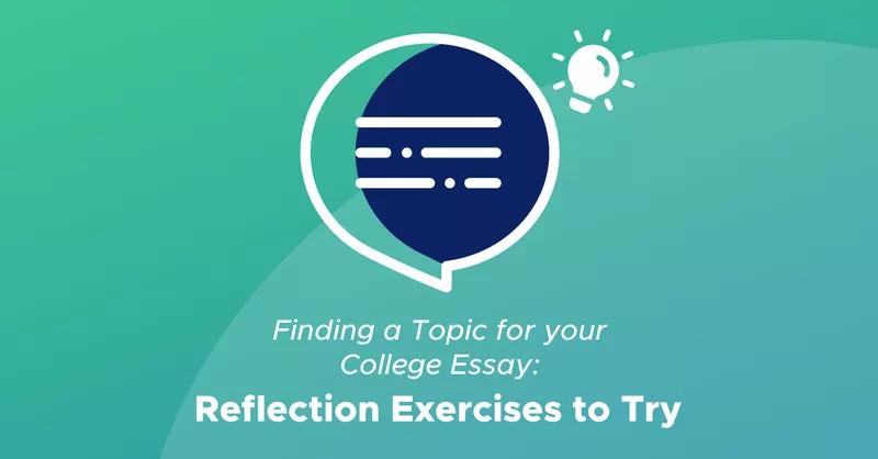 college essay reflection questions