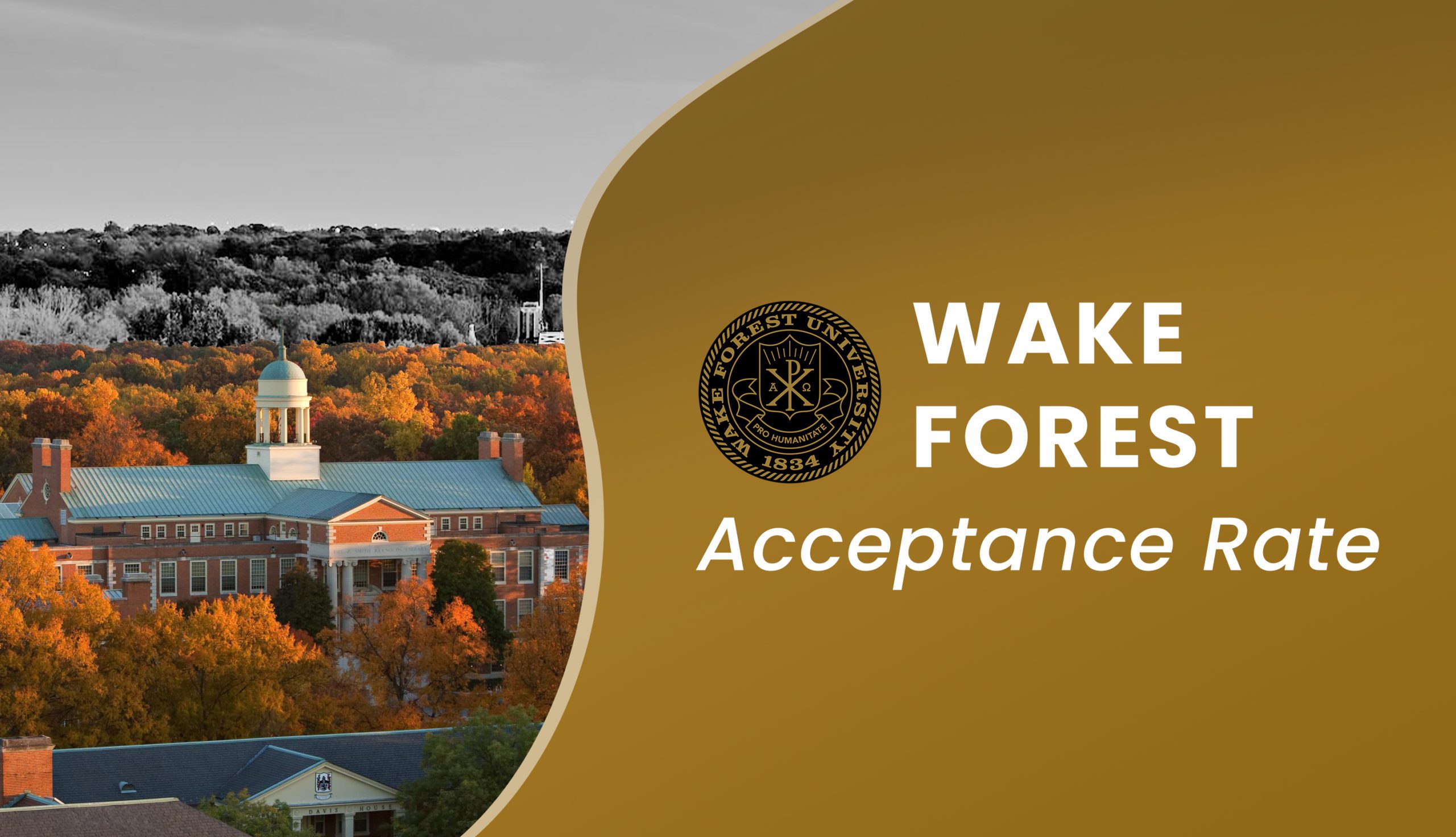 Wake Forest Acceptance Rate Wake Forest Admissions