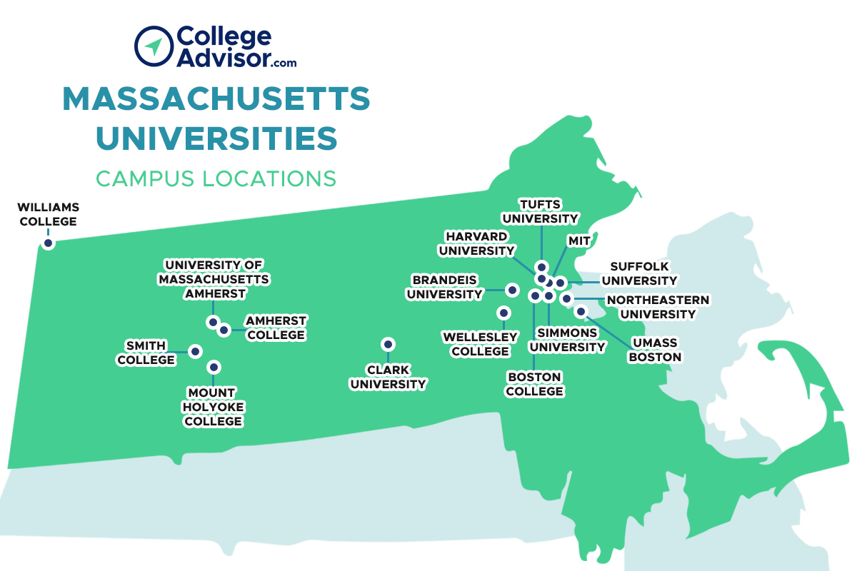 Map Of Boston Colleges And Universities 