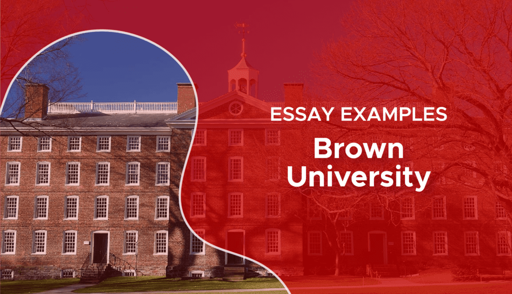 brown university common app essays