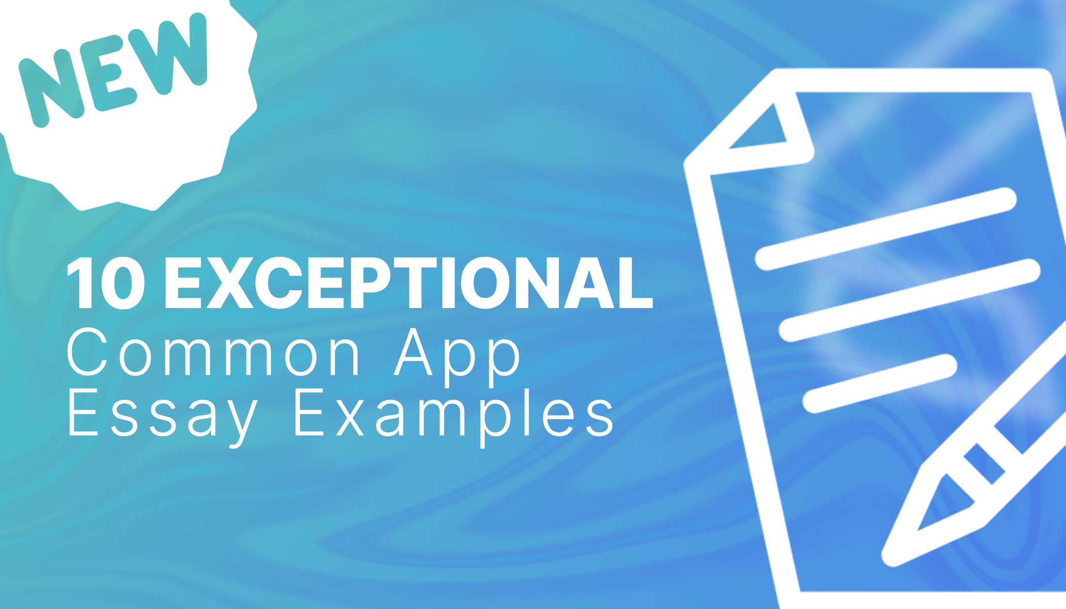Common App Essay Examples Sample Common App Essays