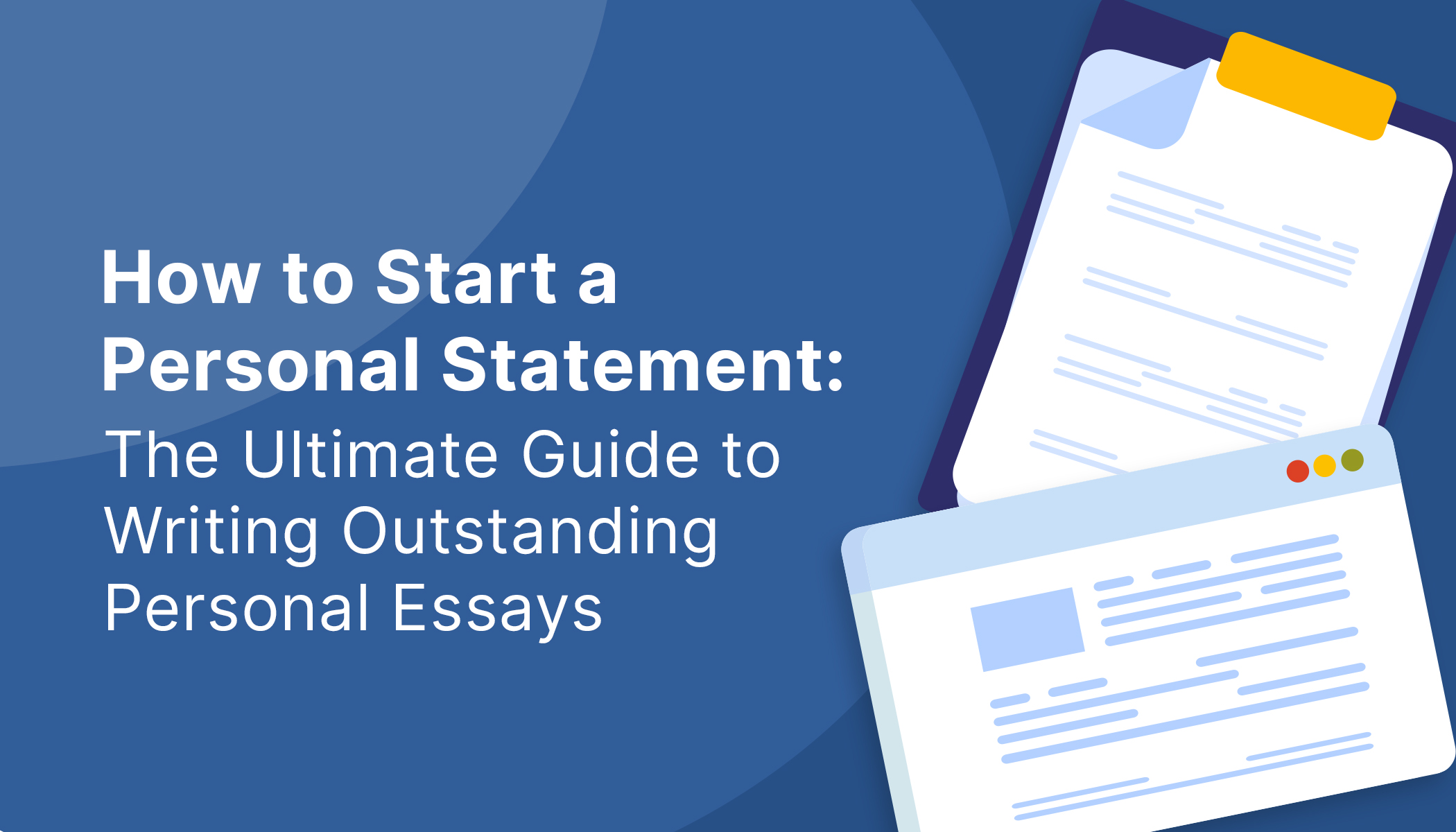 can you start a personal statement with i