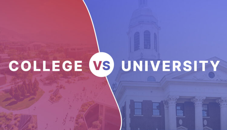 college vs university